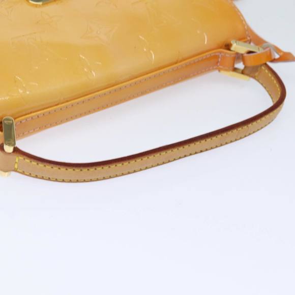 LOUIS VUITTON Vernis Spring Street Hand Bag Marshmallow Pink M91033 Auth 80345 - Picture 7 of 16